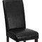Flash Furniture 16 W, 19 L, 39 H 4-BT-350-BK-LEA-023-GG - alternate 6